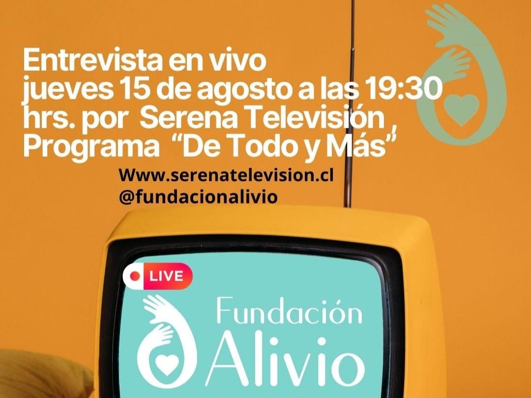 "Fundación Alivio destaca en el programa De Todo & Más de Serena television - Cap. 33"